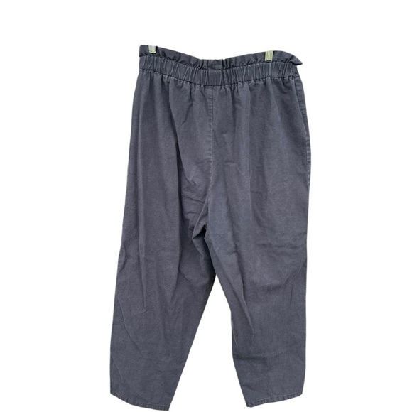 Vintage Que Pasa Casual Pull-On Pants Paper Bag Waist Wing Pockets Med USA Faded - Picture 3 of 10